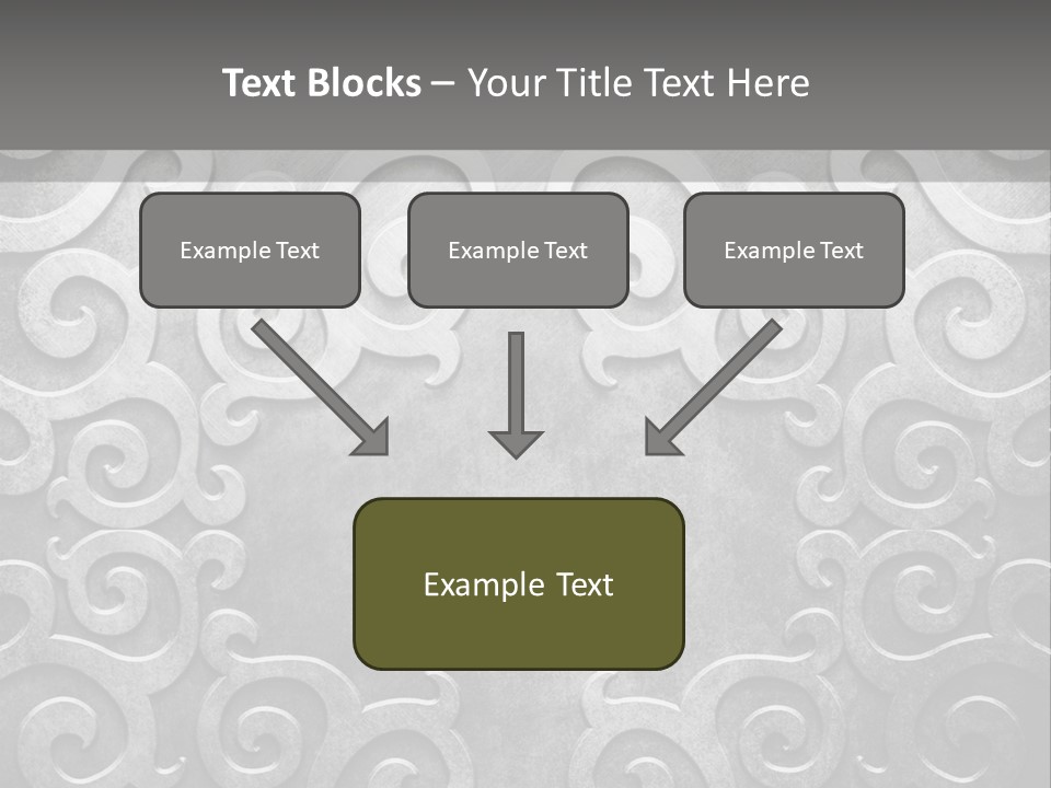 Leaf Decorative Shabby PowerPoint Template