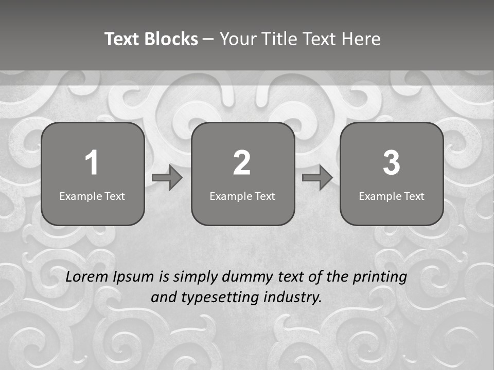 Leaf Decorative Shabby PowerPoint Template