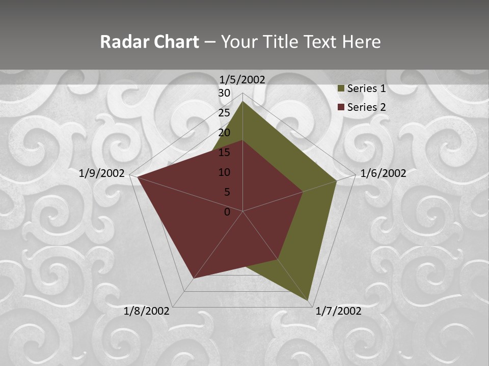 Leaf Decorative Shabby PowerPoint Template