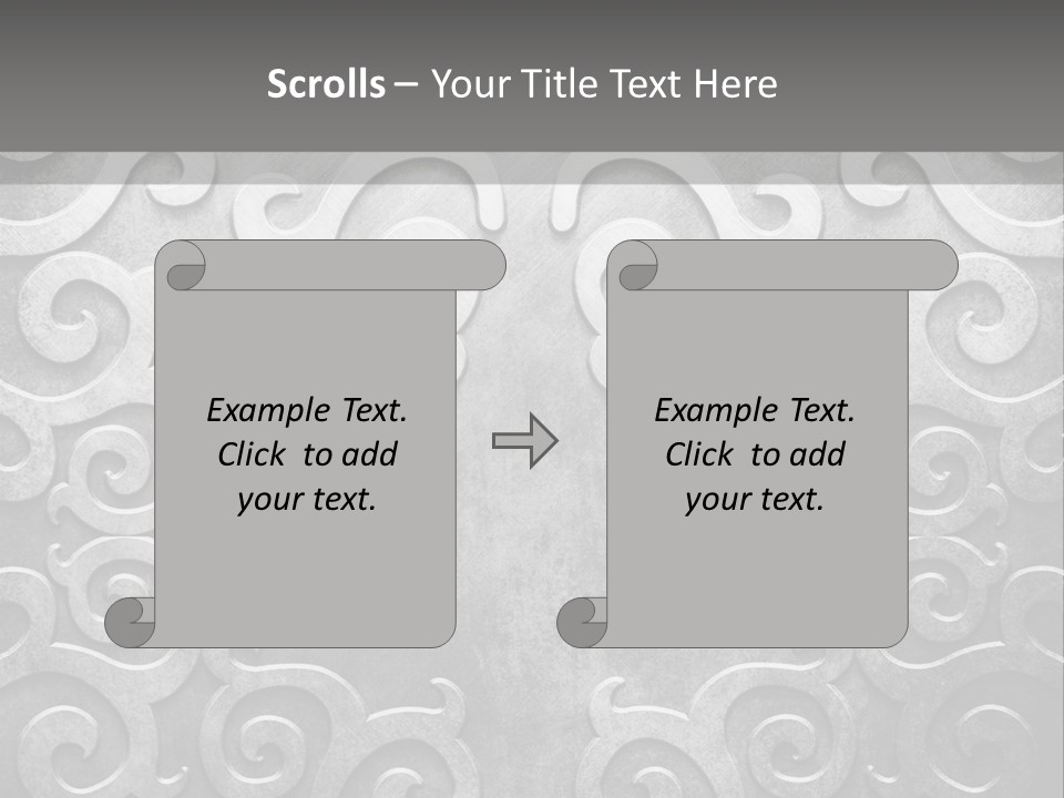Leaf Decorative Shabby PowerPoint Template