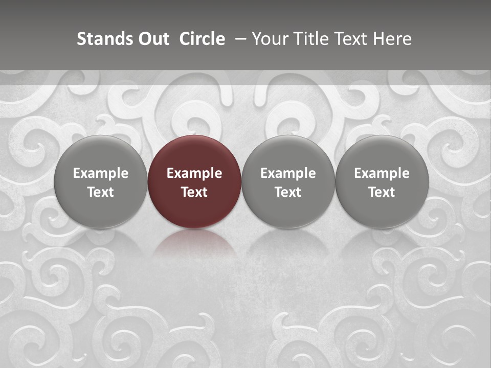 Leaf Decorative Shabby PowerPoint Template