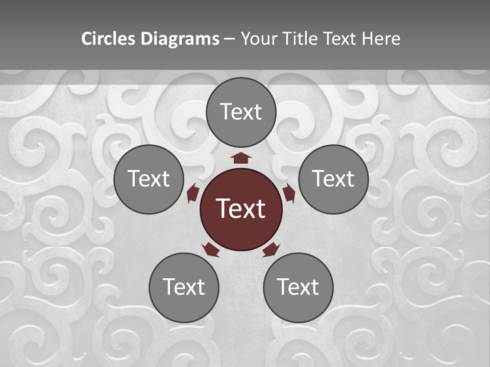 Leaf Decorative Shabby PowerPoint Template