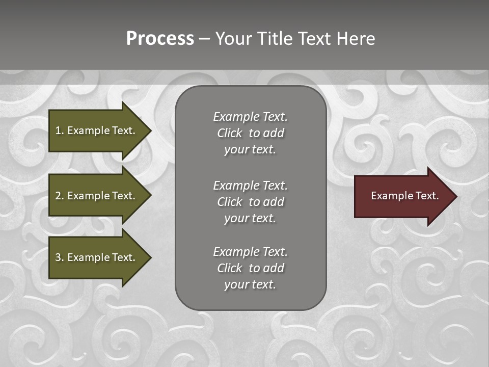 Leaf Decorative Shabby PowerPoint Template