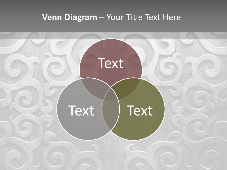 Leaf Decorative Shabby PowerPoint Template