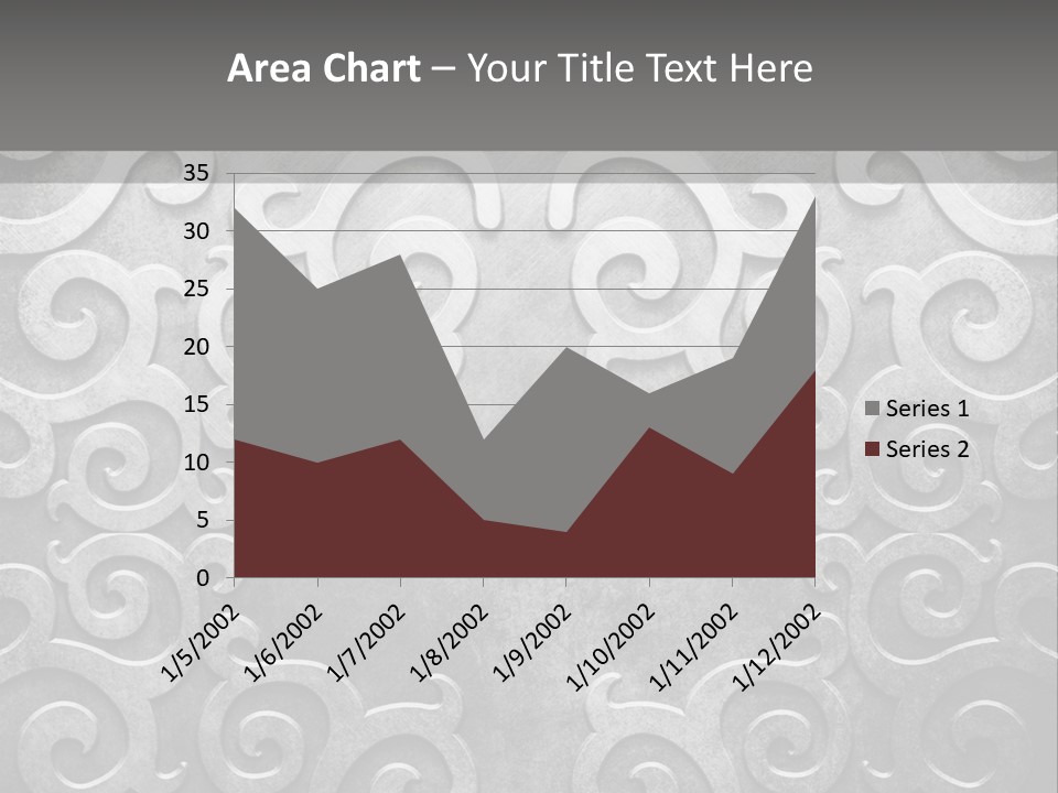 Leaf Decorative Shabby PowerPoint Template