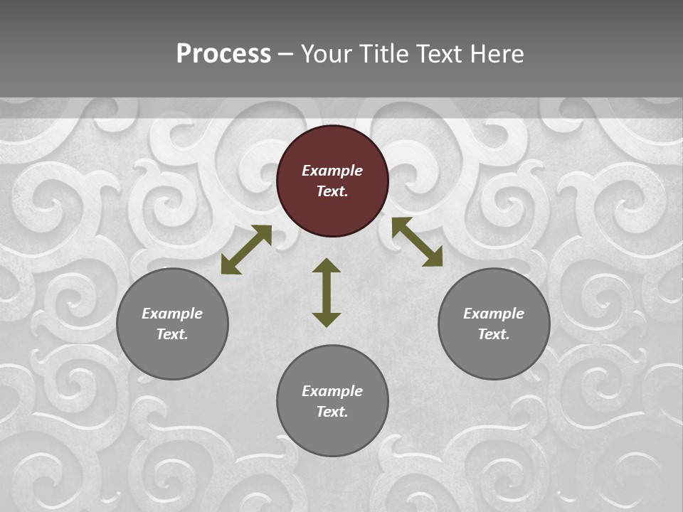 Leaf Decorative Shabby PowerPoint Template