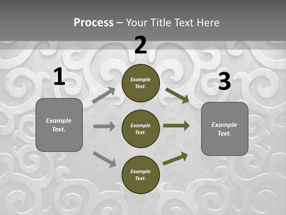 Leaf Decorative Shabby PowerPoint Template