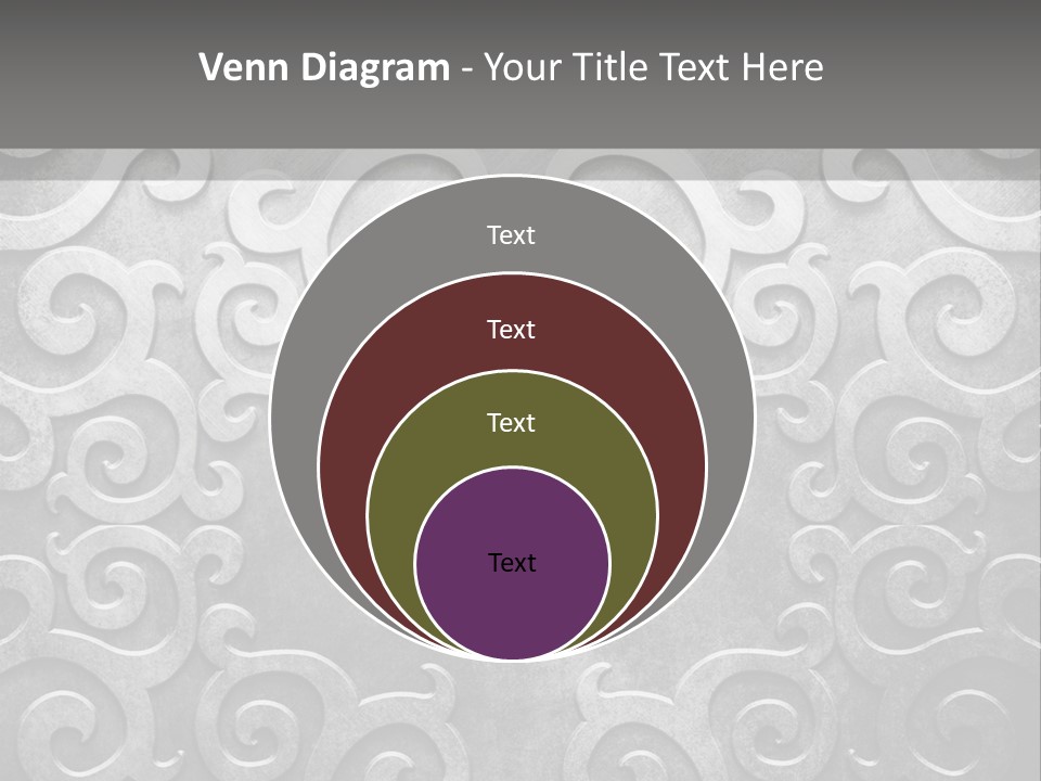 Leaf Decorative Shabby PowerPoint Template
