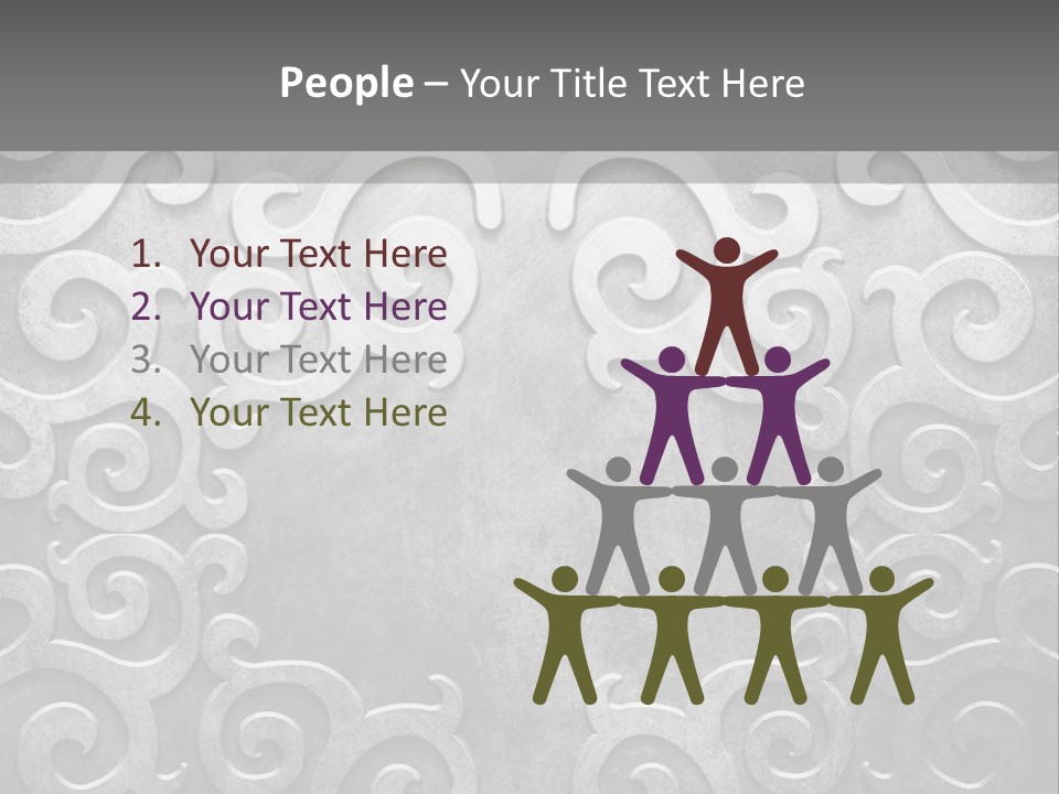 Leaf Decorative Shabby PowerPoint Template