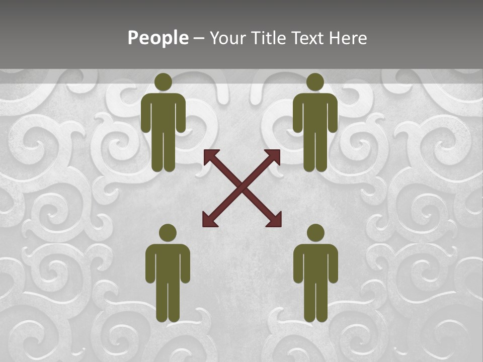 Leaf Decorative Shabby PowerPoint Template