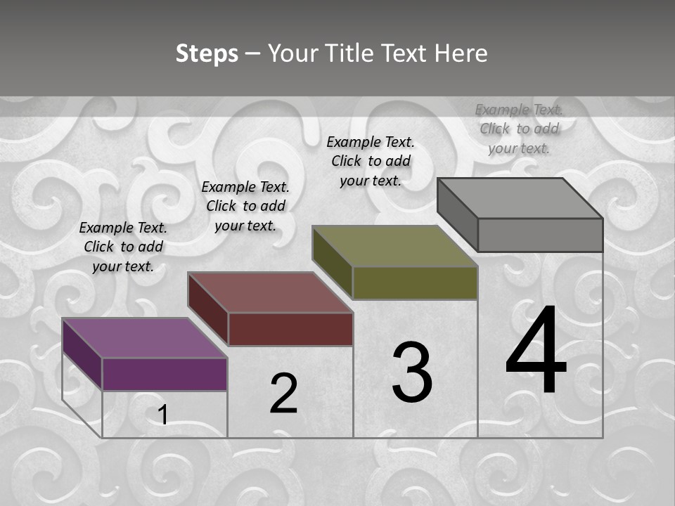 Leaf Decorative Shabby PowerPoint Template
