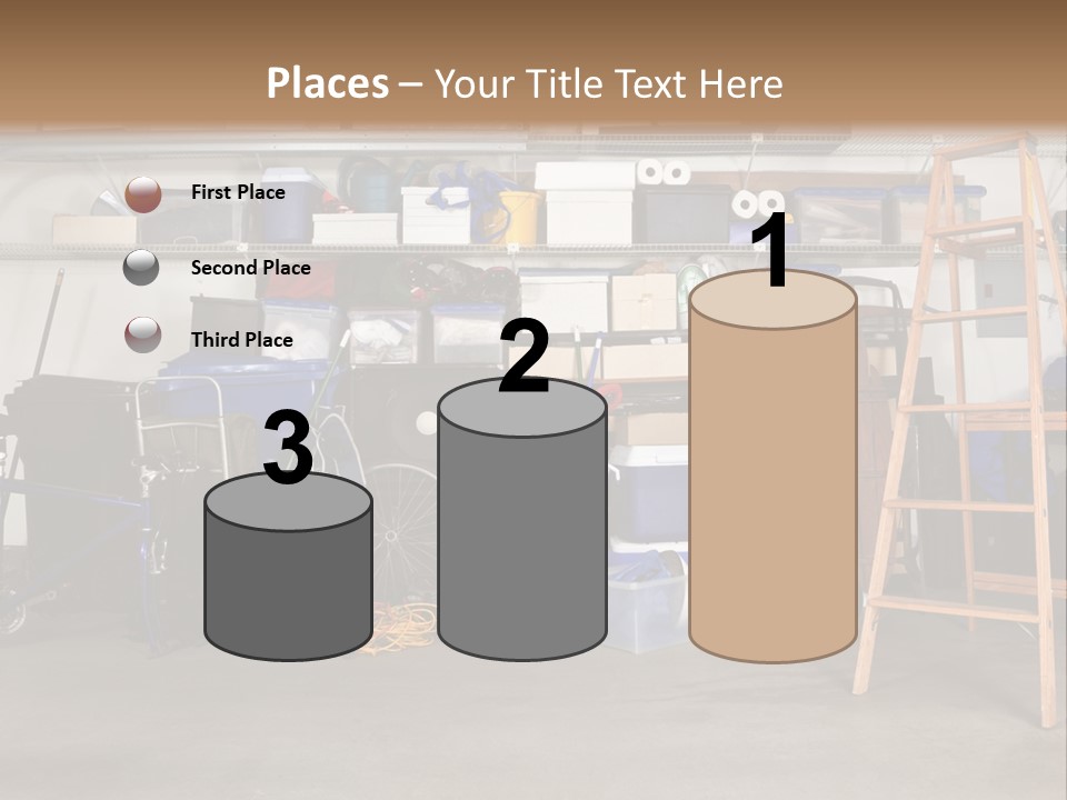 Fins Amplifier Dolly PowerPoint Template