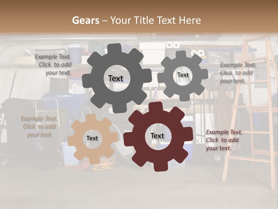 Fins Amplifier Dolly PowerPoint Template