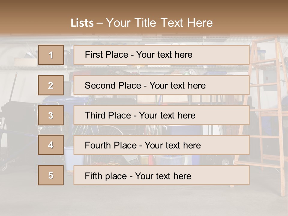 Fins Amplifier Dolly PowerPoint Template