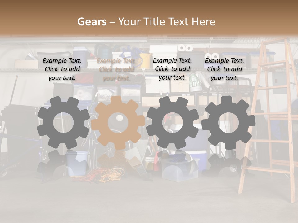 Fins Amplifier Dolly PowerPoint Template