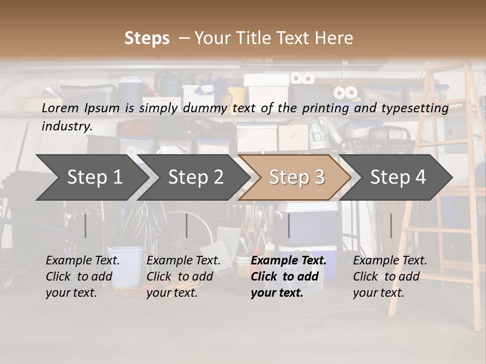 Fins Amplifier Dolly PowerPoint Template