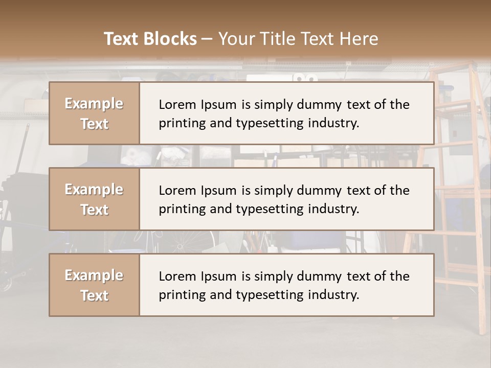 Fins Amplifier Dolly PowerPoint Template