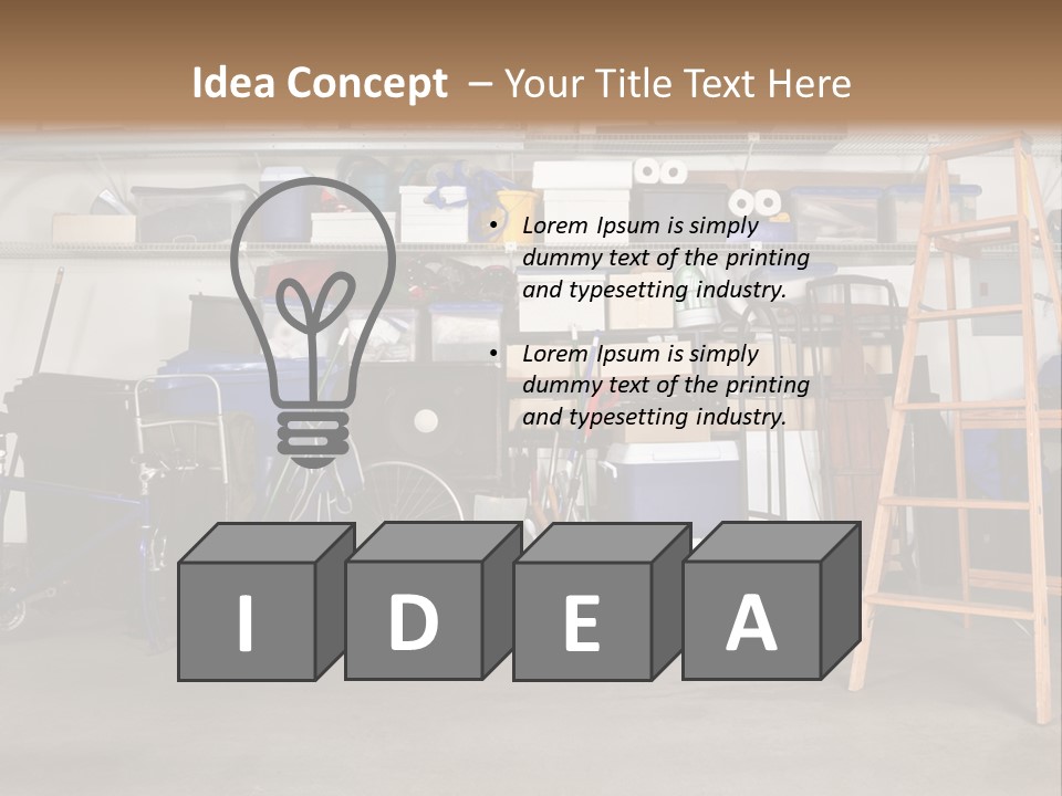 Fins Amplifier Dolly PowerPoint Template