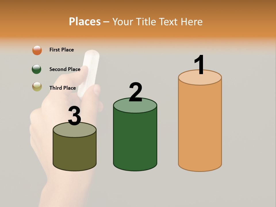 Female Human Presentation PowerPoint Template