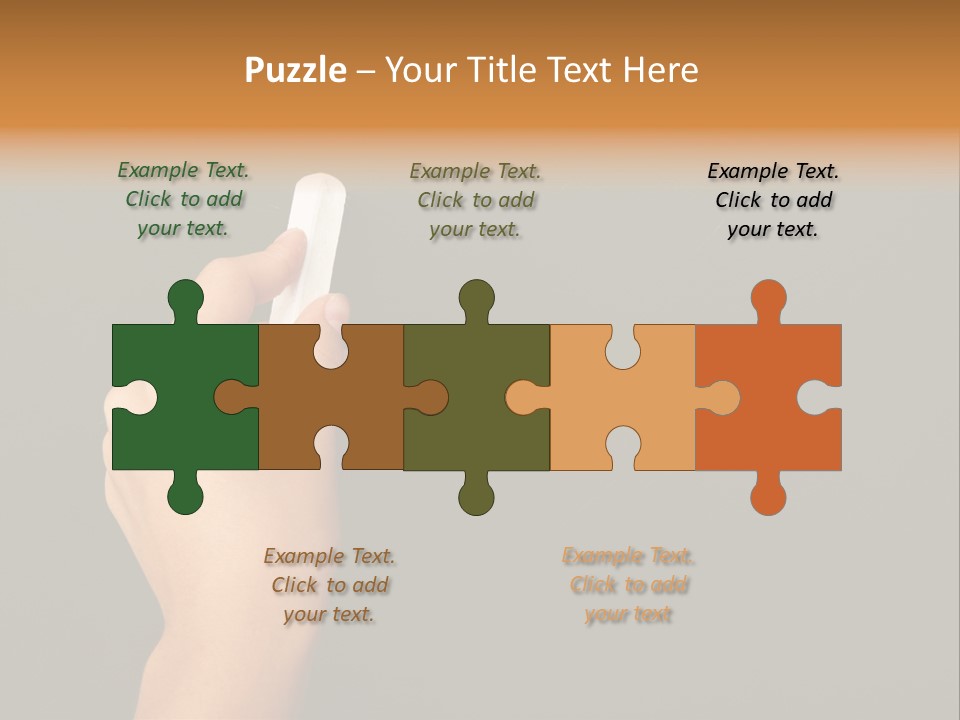 Female Human Presentation PowerPoint Template