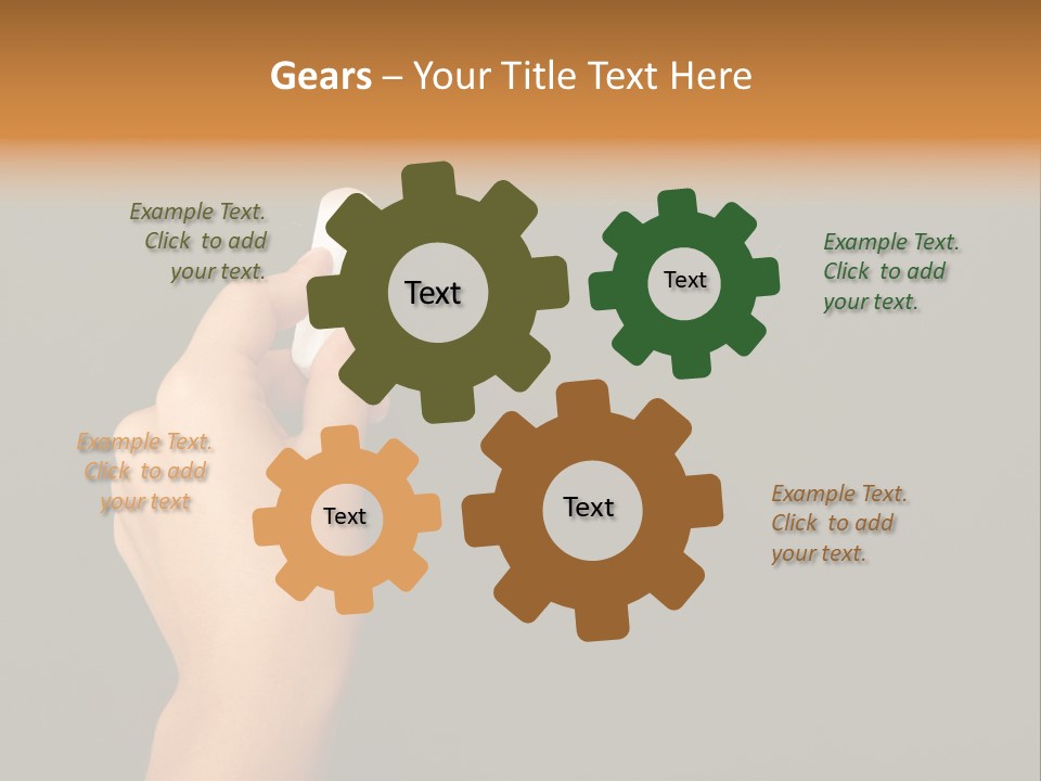 Female Human Presentation PowerPoint Template