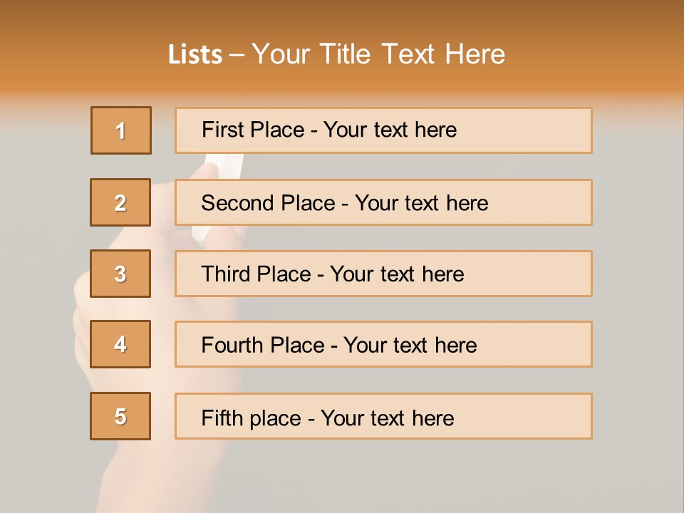 Female Human Presentation PowerPoint Template