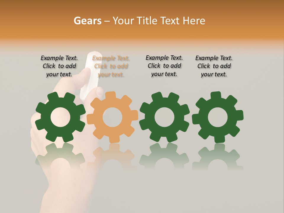 Female Human Presentation PowerPoint Template