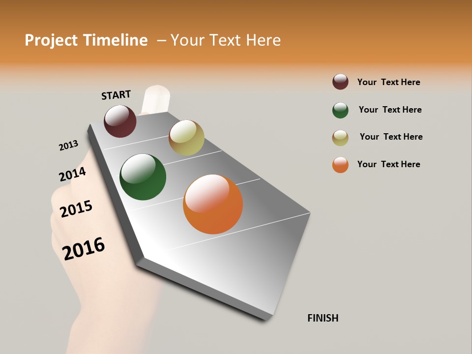 Female Human Presentation PowerPoint Template