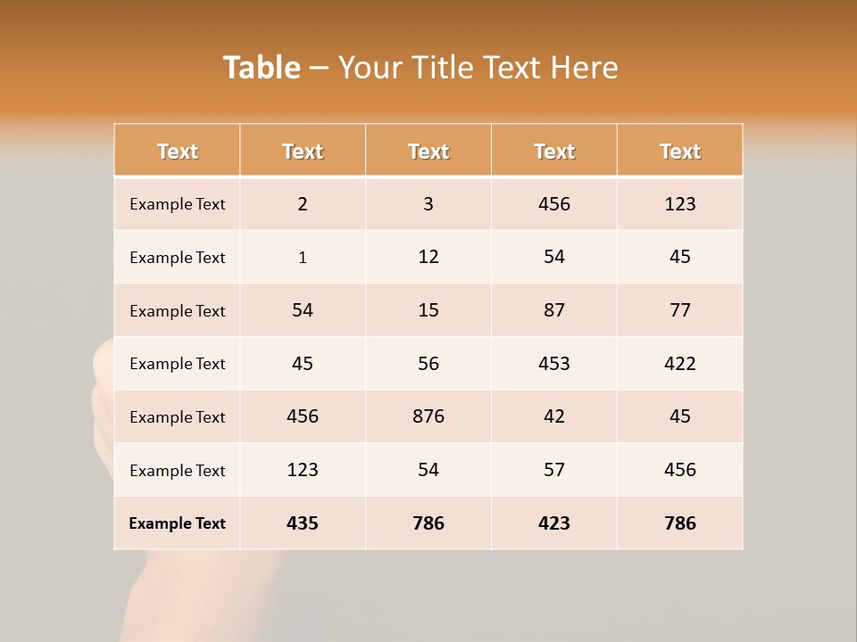 Female Human Presentation PowerPoint Template