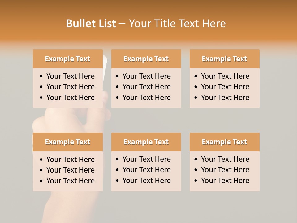 Female Human Presentation PowerPoint Template