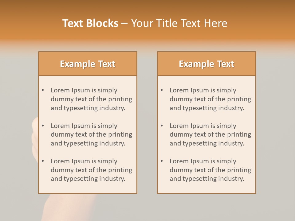 Female Human Presentation PowerPoint Template