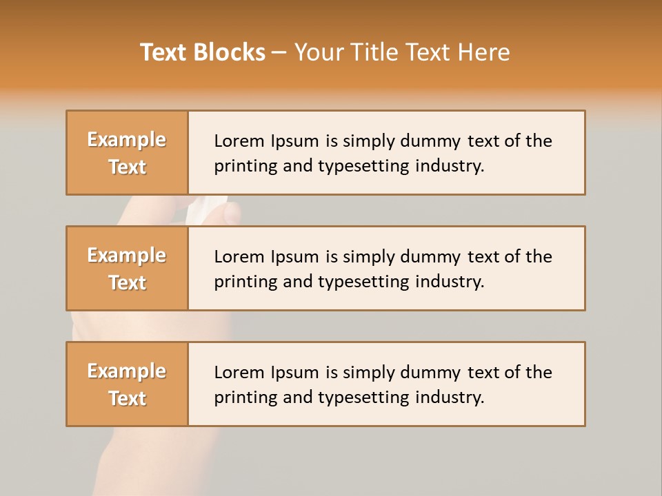 Female Human Presentation PowerPoint Template