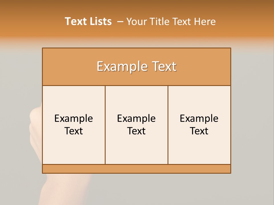 Female Human Presentation PowerPoint Template