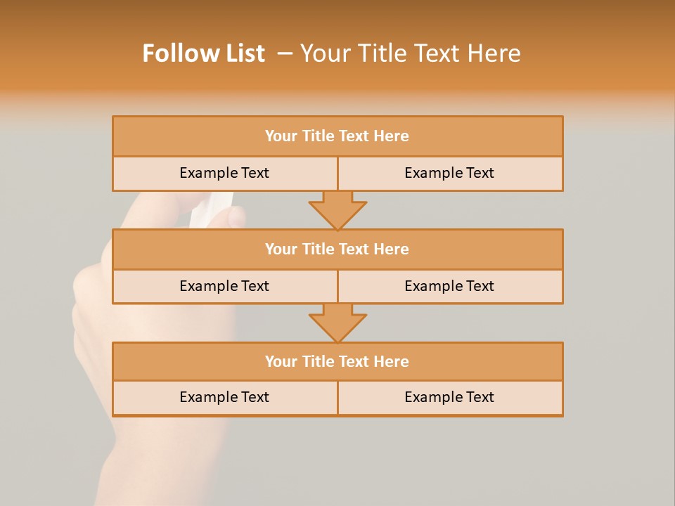 Female Human Presentation PowerPoint Template