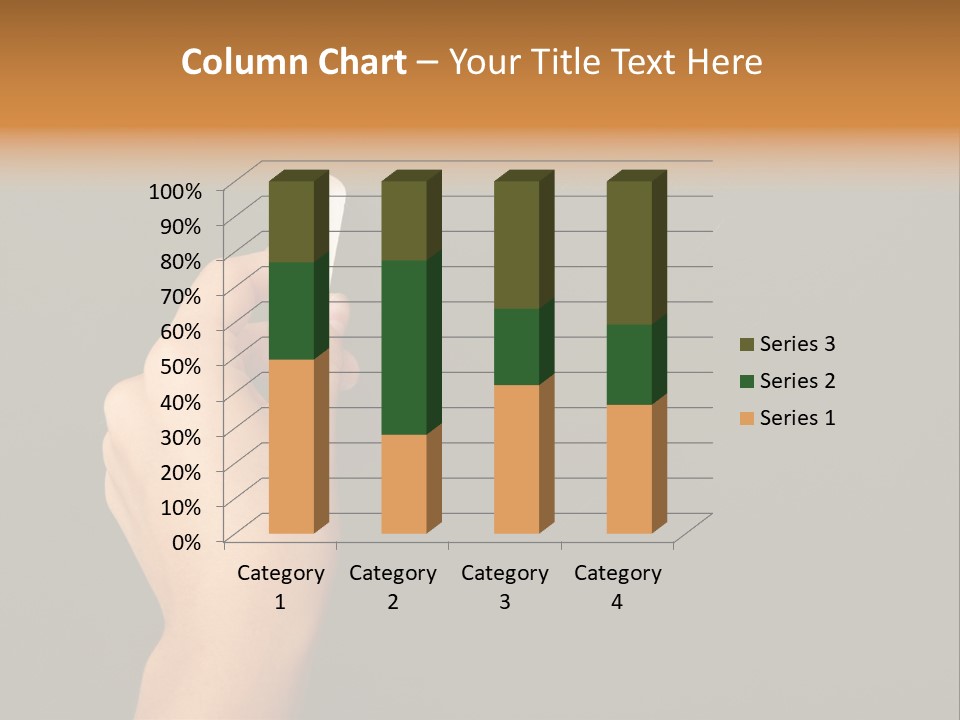 Female Human Presentation PowerPoint Template
