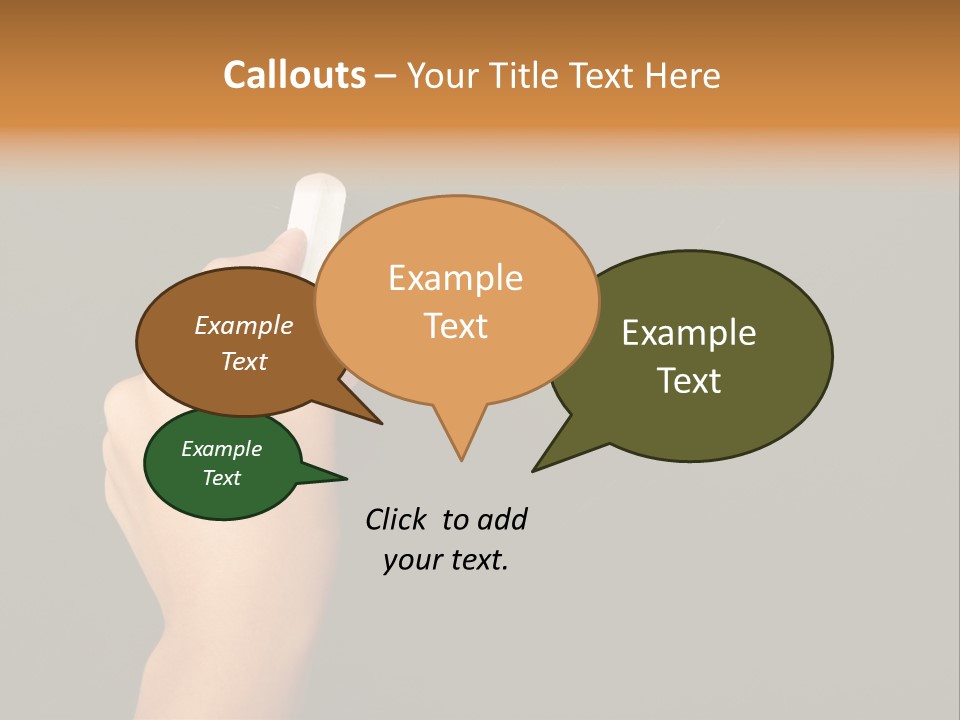 Female Human Presentation PowerPoint Template