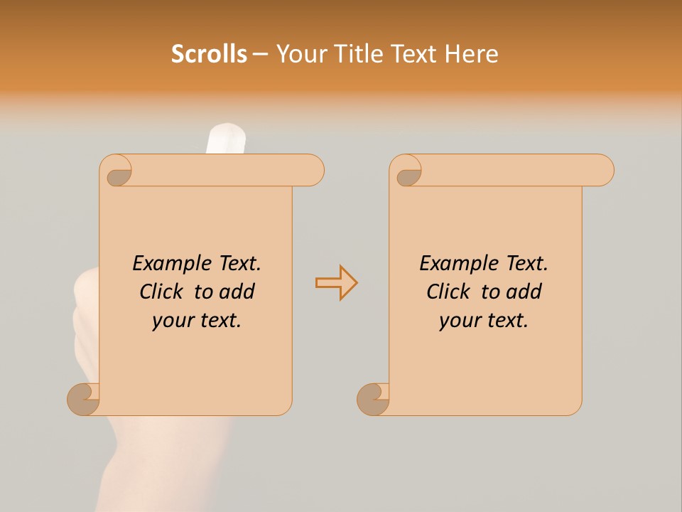 Female Human Presentation PowerPoint Template
