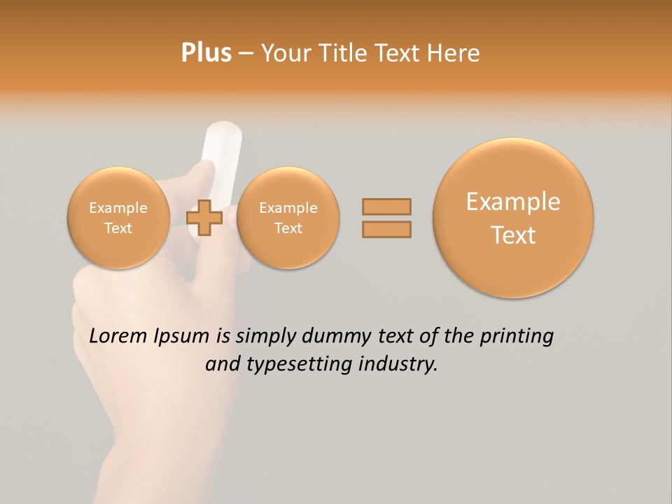 Female Human Presentation PowerPoint Template