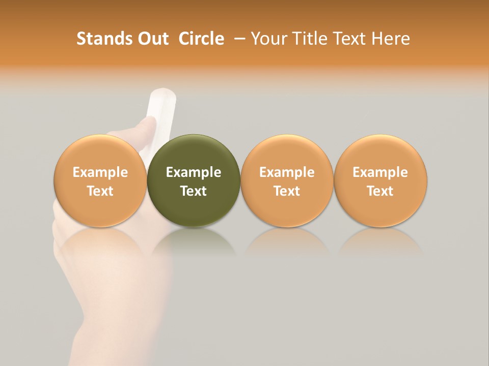 Female Human Presentation PowerPoint Template