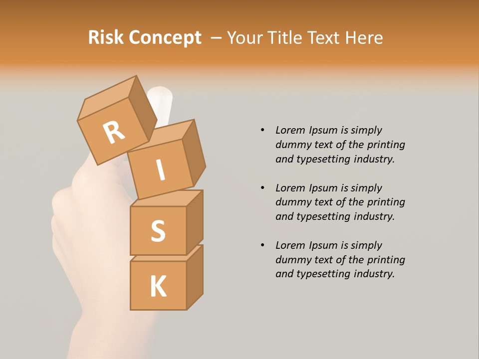 Female Human Presentation PowerPoint Template