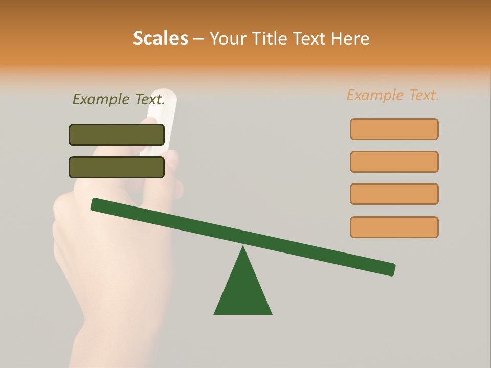 Female Human Presentation PowerPoint Template