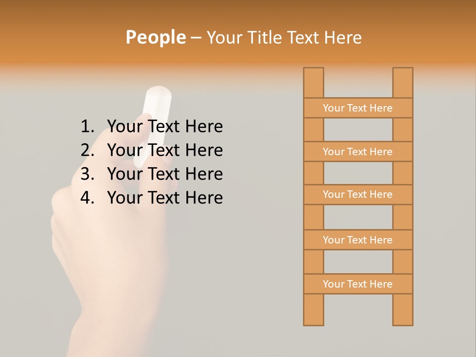 Female Human Presentation PowerPoint Template