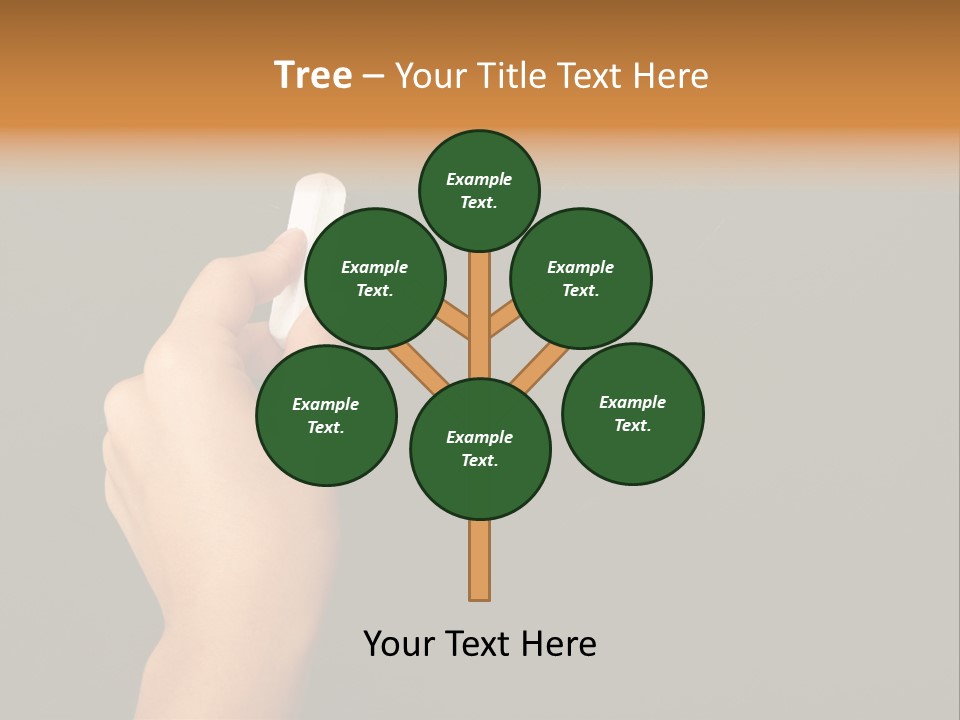 Female Human Presentation PowerPoint Template