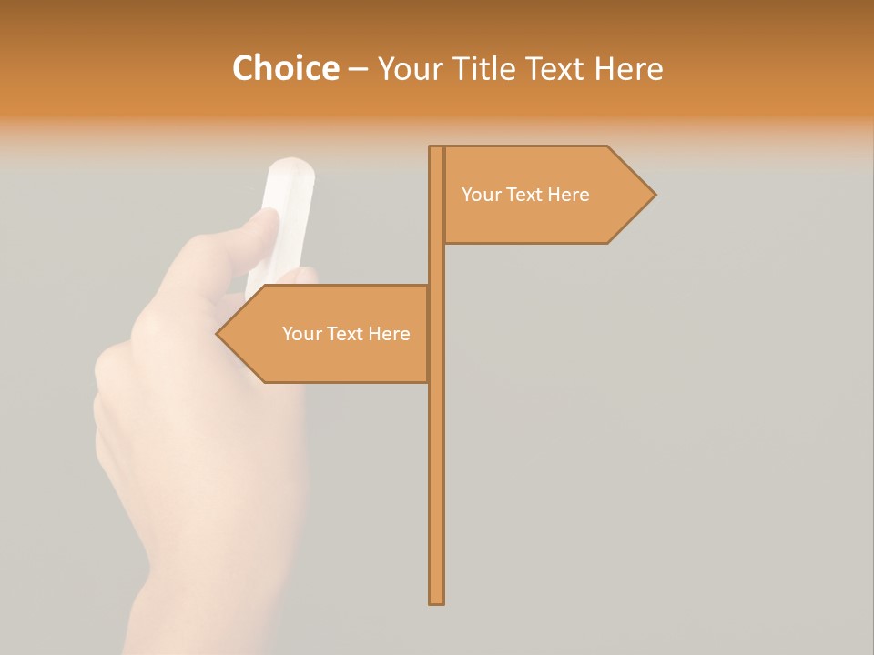 Female Human Presentation PowerPoint Template