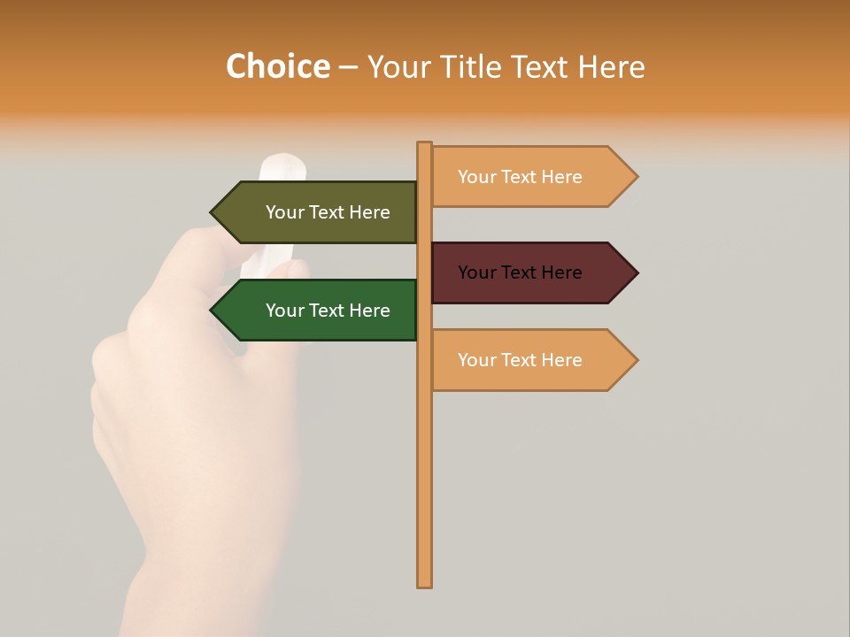 Female Human Presentation PowerPoint Template
