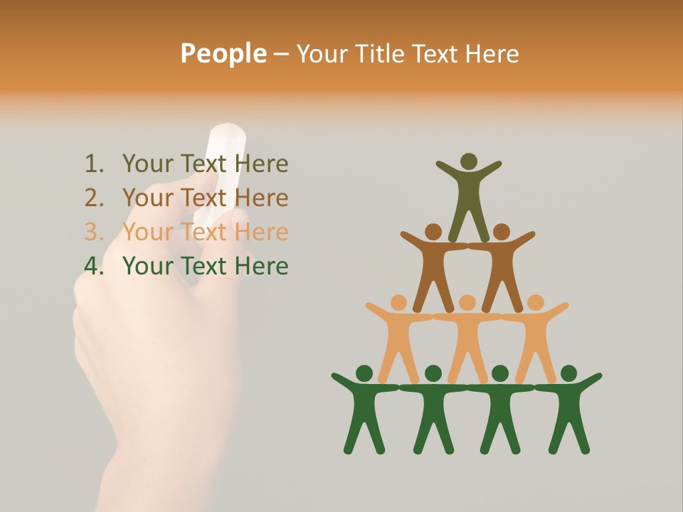 Female Human Presentation PowerPoint Template