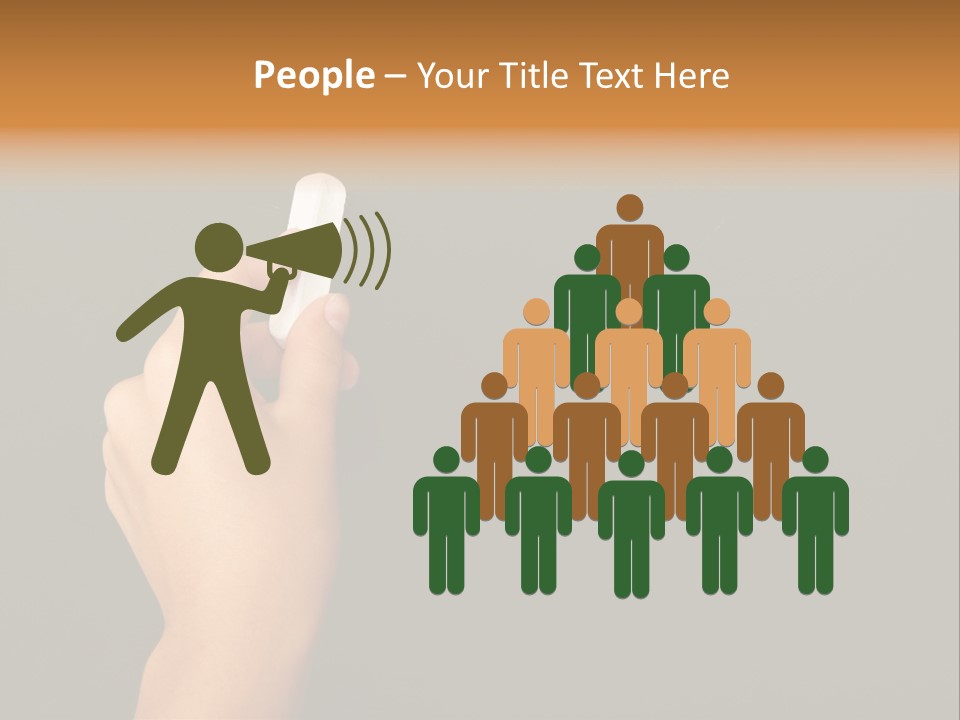 Female Human Presentation PowerPoint Template