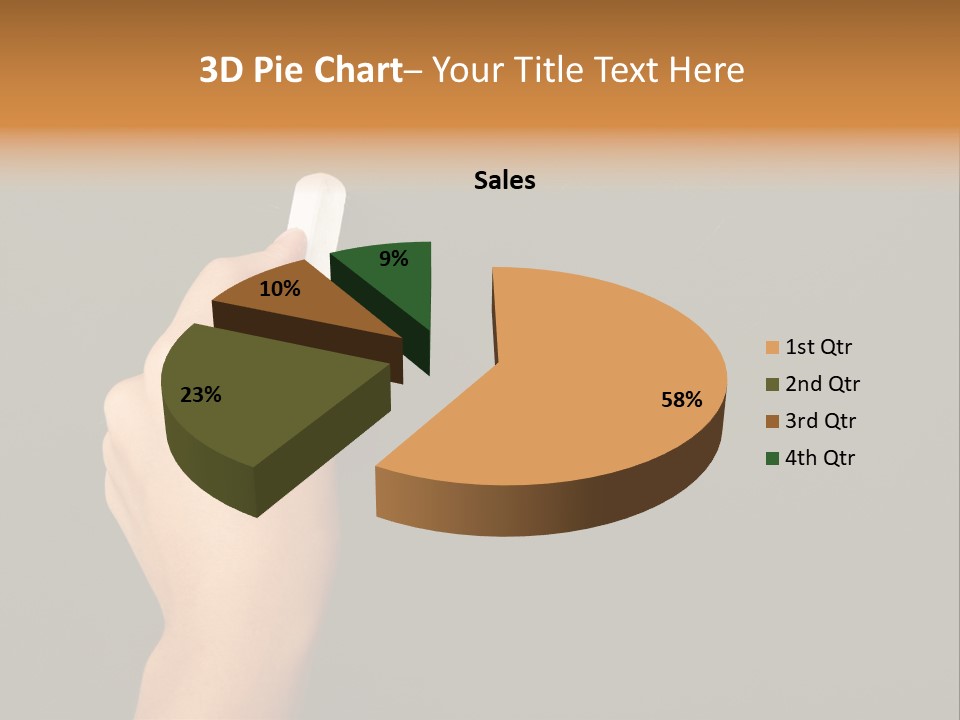 Female Human Presentation PowerPoint Template