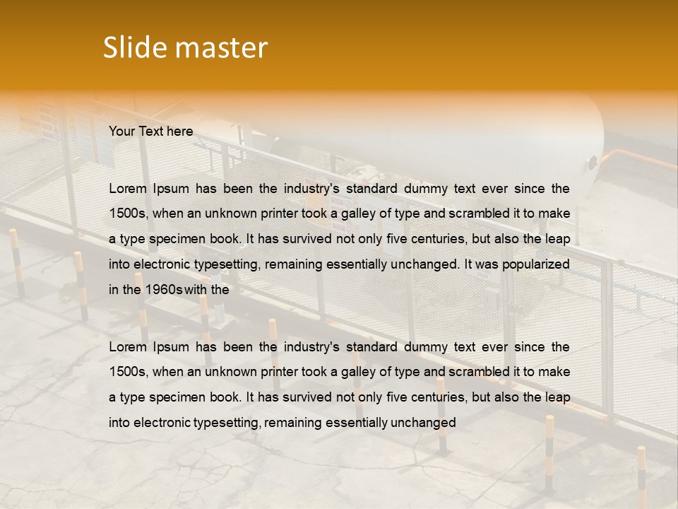 Pipe Hazard Liquid PowerPoint Template