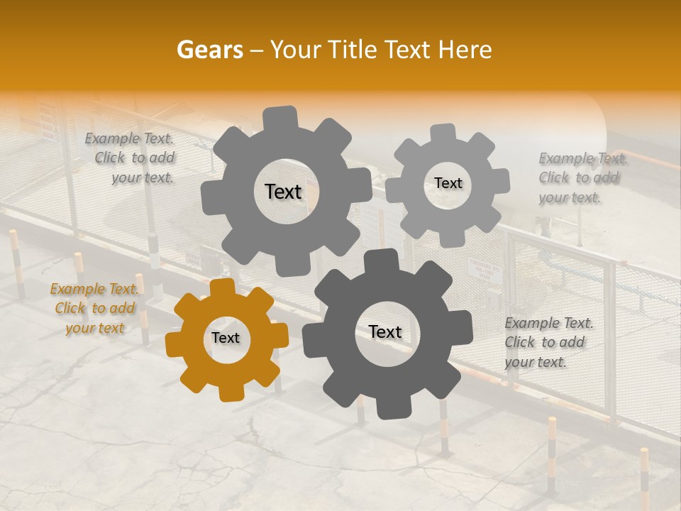 Pipe Hazard Liquid PowerPoint Template